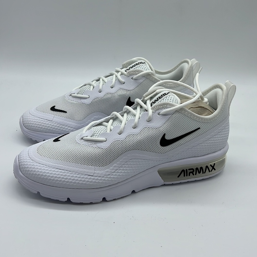 WMNS Nike Air Max Sequent 4.5 White Black BQ8824-100 Women’s Running - Picture 5 of 7